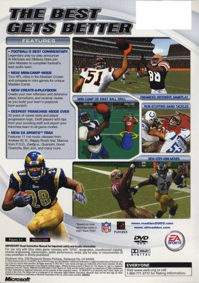 Madden NFL 2003 (USA)